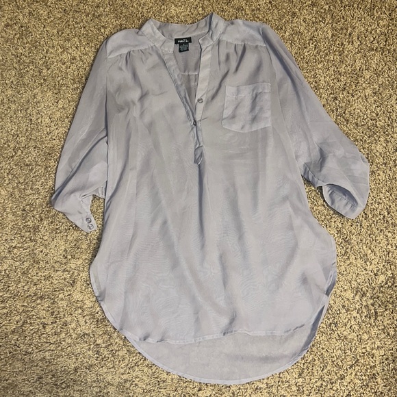 Rue21 Tops - 2 for $13 Rue21 lilac tunic